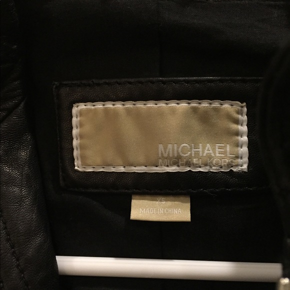 Women's leather jacket MICHAEL Michael Kors - Picture 2 of 2